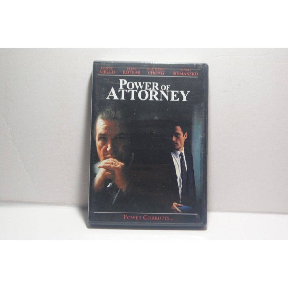 Power of Attoney DVD Danny Aielo 2004 Action Thriller Justice Portrayal